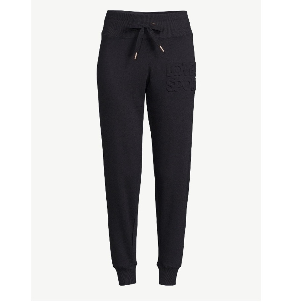 Love & Sports Women’s Embossed Logo Jogger Pant - NWT